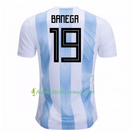 Fußballtrikots Argentinien Banega 19 WM 2018 Heimtrikotsatz kaufen